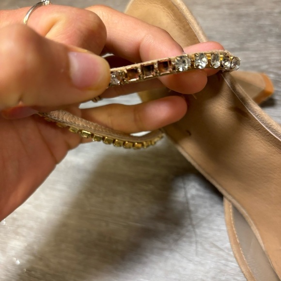 RAYE | Duke Heels In Nude Size 6 Revolve Feather Heels - Picture 6 of 10